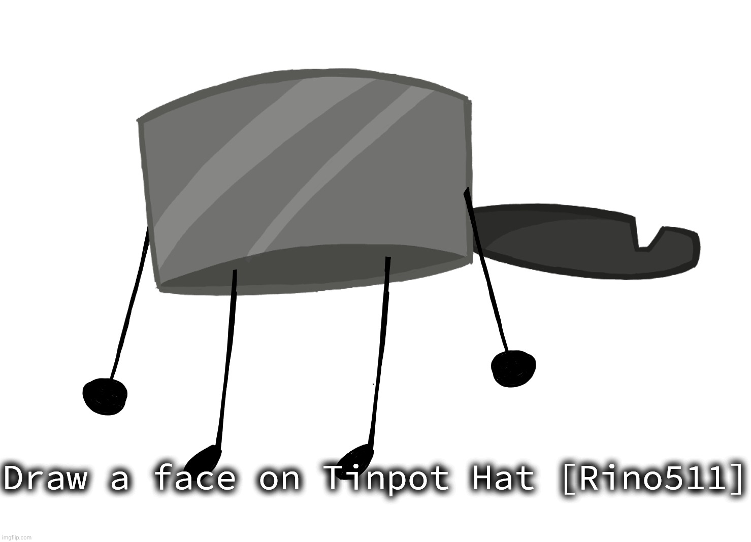 Draw a face on Tinpot Hat [Rino511] | made w/ Imgflip meme maker