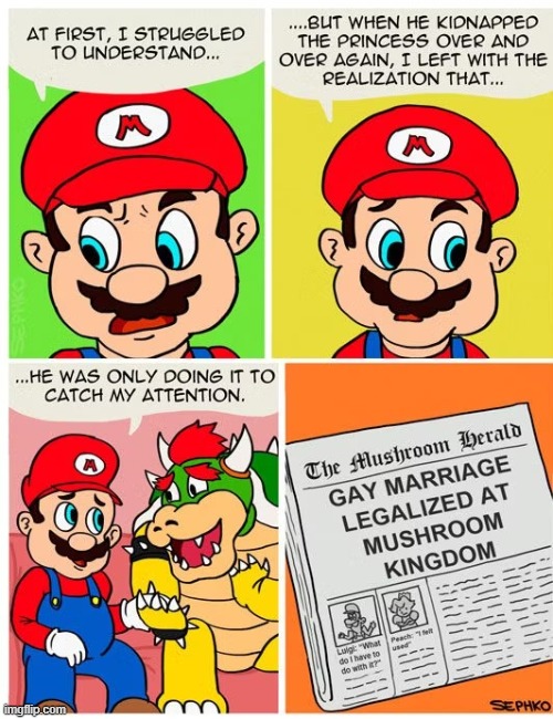 Beautiful | image tagged in mario,bowser,memes,beautiful,comics/cartoons,comics | made w/ Imgflip meme maker