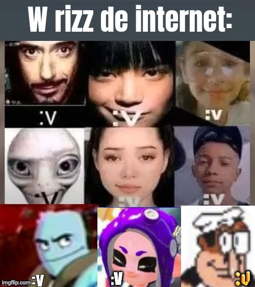 W rizz de internet | image tagged in w rizz de internet | made w/ Imgflip meme maker