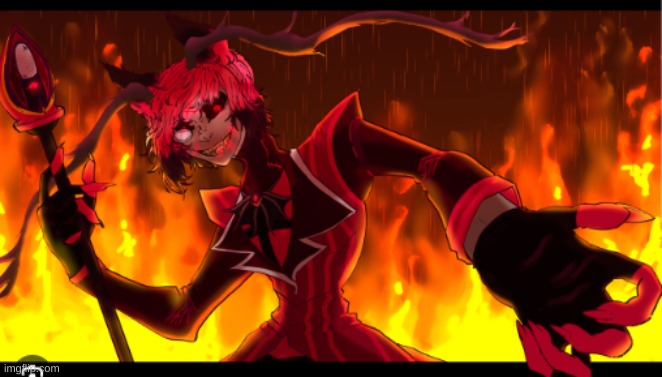 some alastor fan art i made | image tagged in alastor hazbin hotel | made w/ Imgflip meme maker