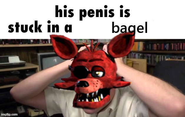 is stuck in a | bagel | image tagged in is stuck in a | made w/ Imgflip meme maker