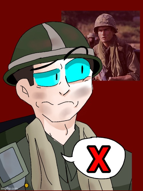 Drawing the Platoon cast p2 (Chris Taylor) | made w/ Imgflip meme maker