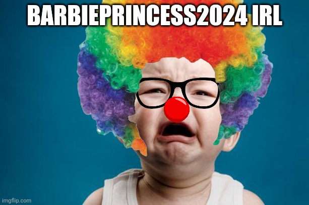 BABY CRYING | BARBIEPRINCESS2024 IRL | image tagged in baby crying | made w/ Imgflip meme maker