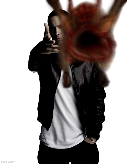 woe, headcrab be upon ye | image tagged in eminem throws a headcrab | made w/ Imgflip meme maker