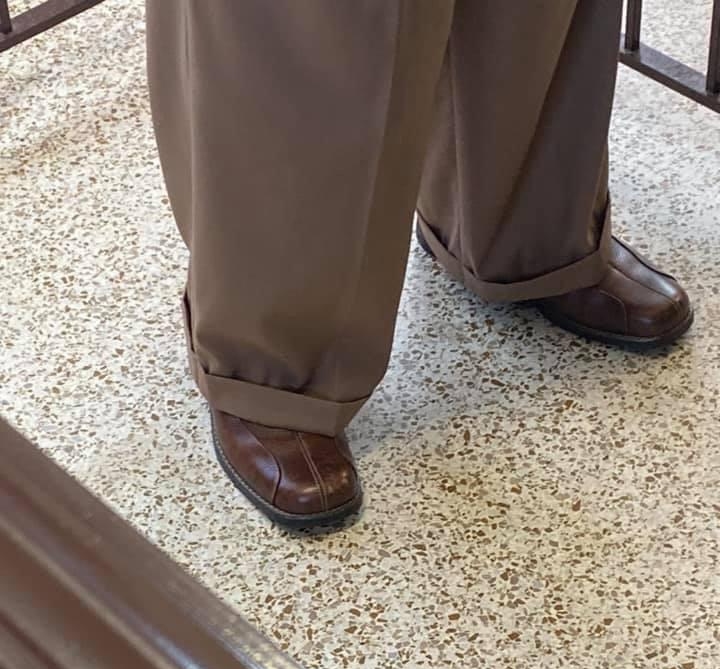 If your lawyers wears shoes like this Blank Meme Template