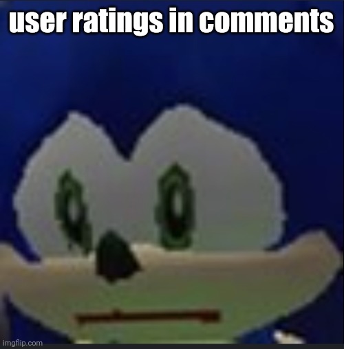 :( | user ratings in comments | made w/ Imgflip meme maker