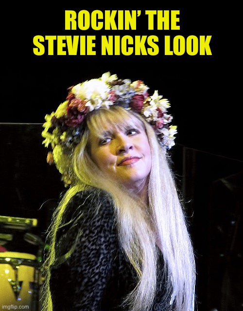 ROCKIN’ THE STEVIE NICKS LOOK | made w/ Imgflip meme maker