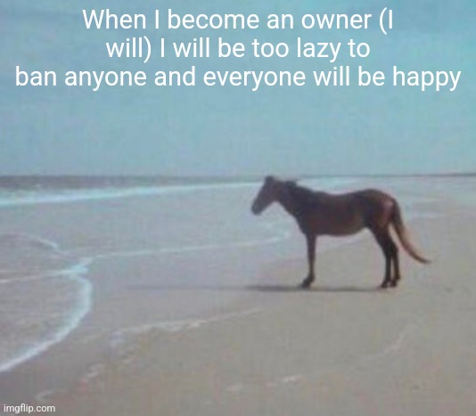 man. | When I become an owner (I will) I will be too lazy to ban anyone and everyone will be happy | image tagged in man | made w/ Imgflip meme maker