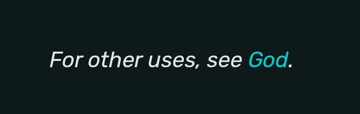 For other uses see GOD Blank Meme Template