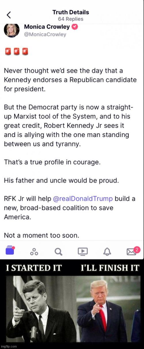 RFK Jr... A true profile in courage | image tagged in it takes courage to stand up to the tyranny of the government | made w/ Imgflip meme maker
