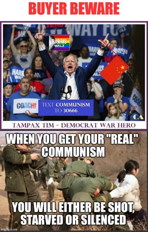 Buyer Beware | BUYER BEWARE | image tagged in democrats,want communism,hate america | made w/ Imgflip meme maker