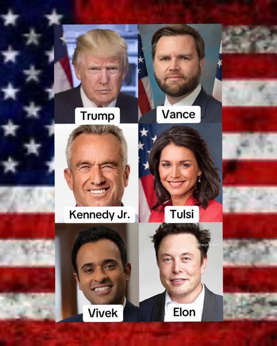 High Quality Trump Dream Team Blank Meme Template