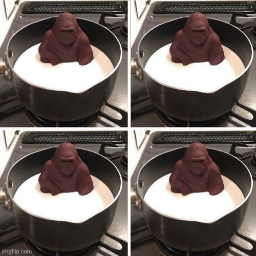Gorilla not melting | image tagged in gorilla not melting | made w/ Imgflip meme maker
