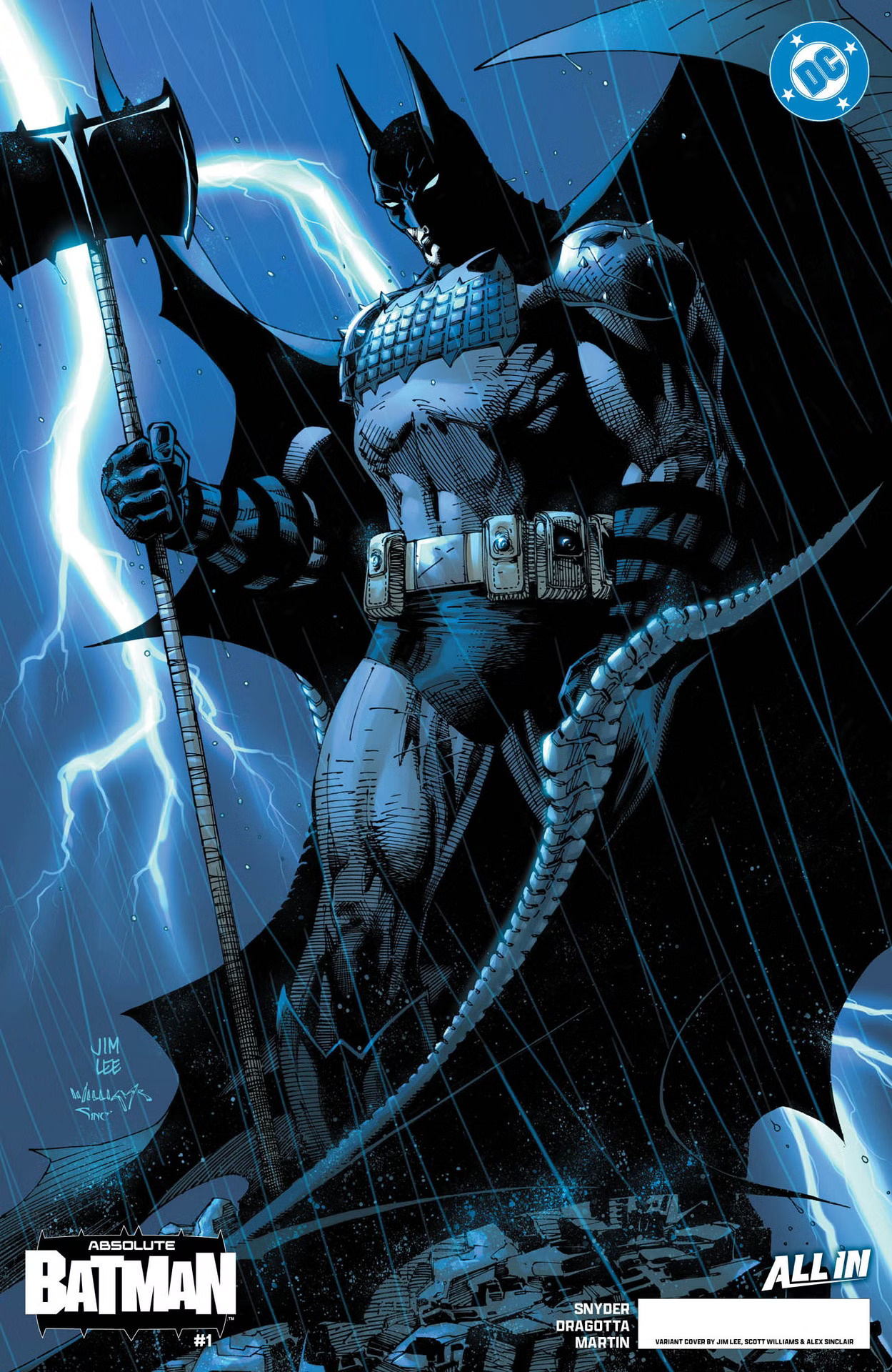 Absolute Batman Jim Lee color Blank Meme Template