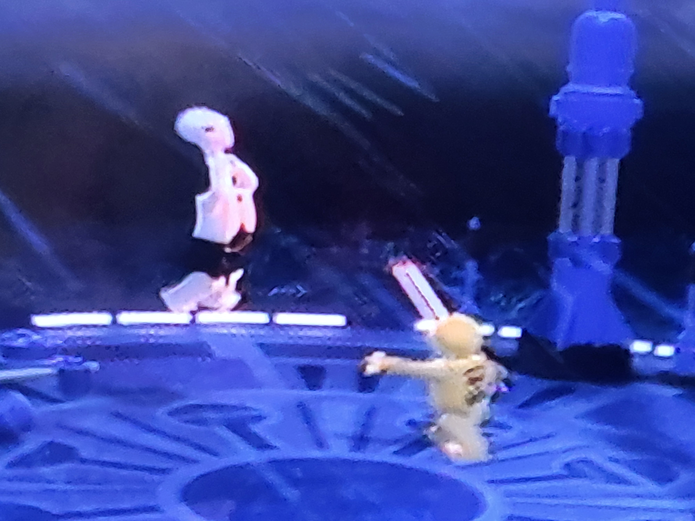 Jedi C-3PO choking Kaminoian Blank Meme Template