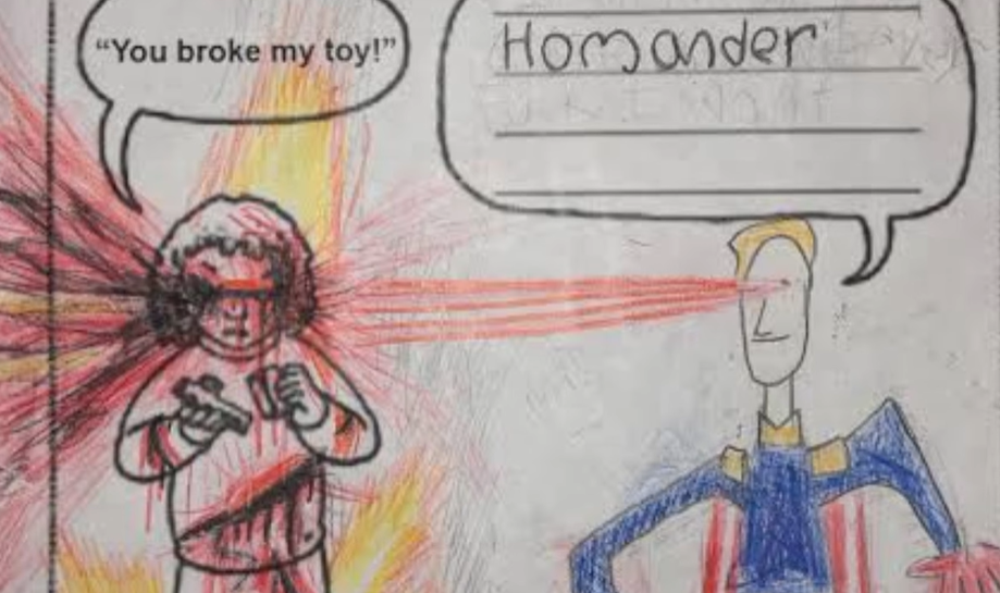 H O M A N D E R Blank Meme Template