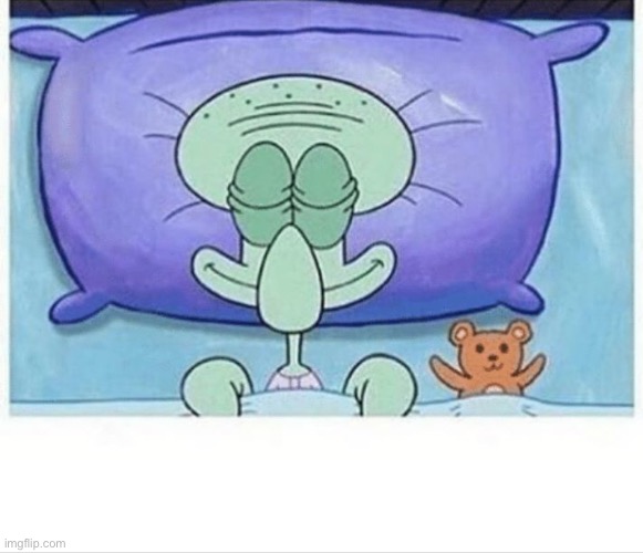 Squidward how i sleep | image tagged in squidward how i sleep | made w/ Imgflip meme maker