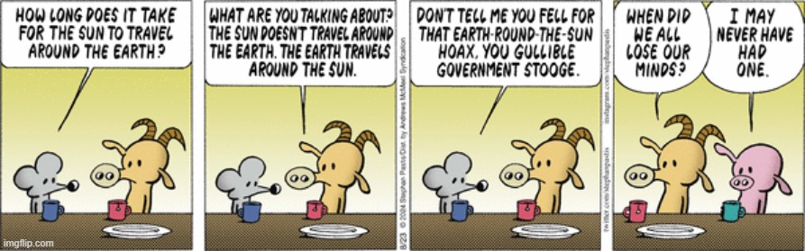 pearls before swine | image tagged in comics | made w/ Imgflip meme maker