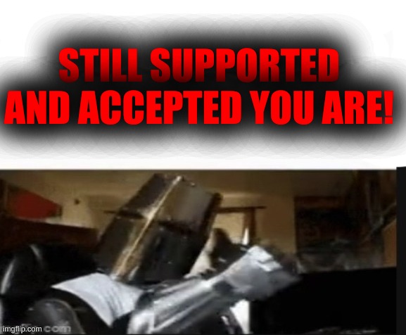 repost if you support beating the shit out of pedophiles | STILL SUPPORTED AND ACCEPTED YOU ARE! | image tagged in repost if you support beating the shit out of pedophiles | made w/ Imgflip meme maker