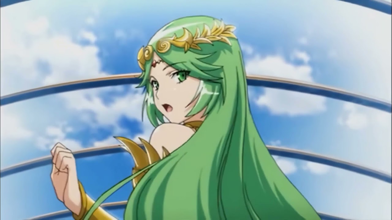 palutena scared Blank Meme Template