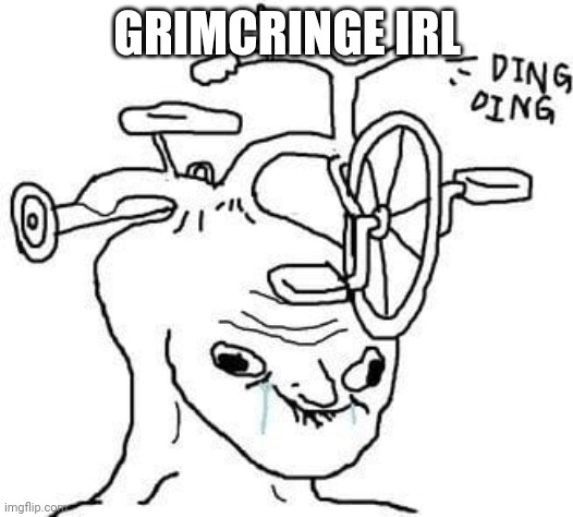 wojak | GRIMCRINGE IRL | image tagged in wojak | made w/ Imgflip meme maker