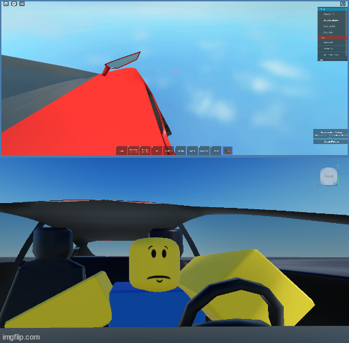 was fucking around on roblox with my friends | made w/ Imgflip meme maker