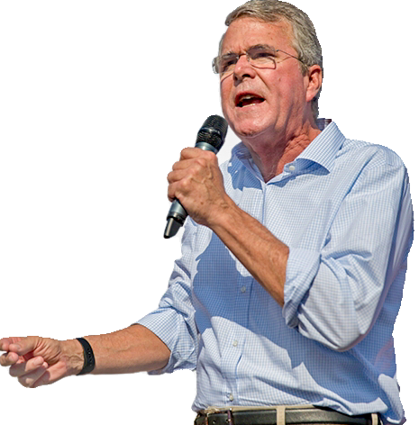 High Quality Jeb Bush speaking Blank Meme Template