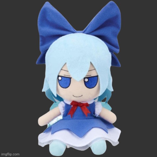 Cirno fumo | image tagged in cirno fumo | made w/ Imgflip meme maker