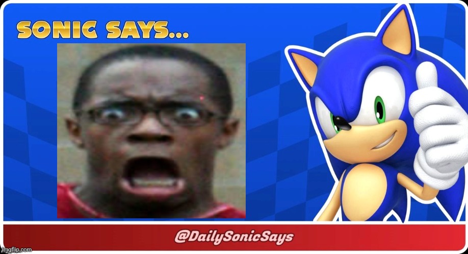 Sonic Says #11 (@DailySonicSays on Twitter/X) | image tagged in sonic says | made w/ Imgflip meme maker