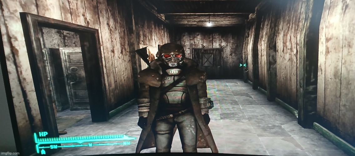 So, I finally got NCR Ranger armor. And imof course it needs to be repaired. | image tagged in fallout new vegas,fallout,game,funny,news,ok boomer | made w/ Imgflip meme maker