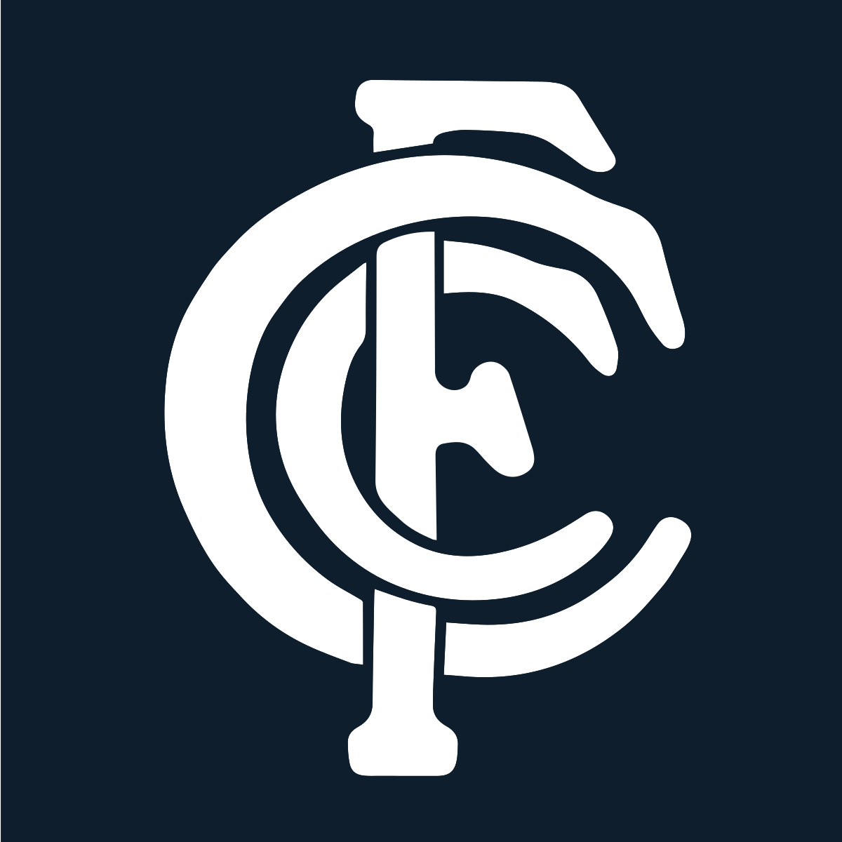 Carlton Footbal Club AFL Logo Blank Meme Template