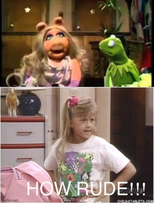 S. Finds K. Firing M. P. Rude | image tagged in full house,the muppets,disney,warner bros,warner bros discovery,80s | made w/ Imgflip meme maker