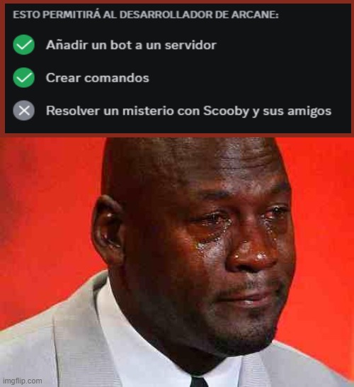 spanish | image tagged in crying michael jordan | made w/ Imgflip meme maker