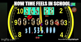 Time in school - Imgflip