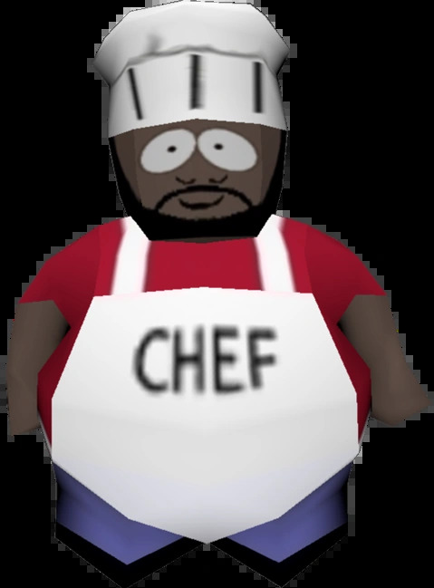 High Quality Chef South Park Video Game Blank Meme Template