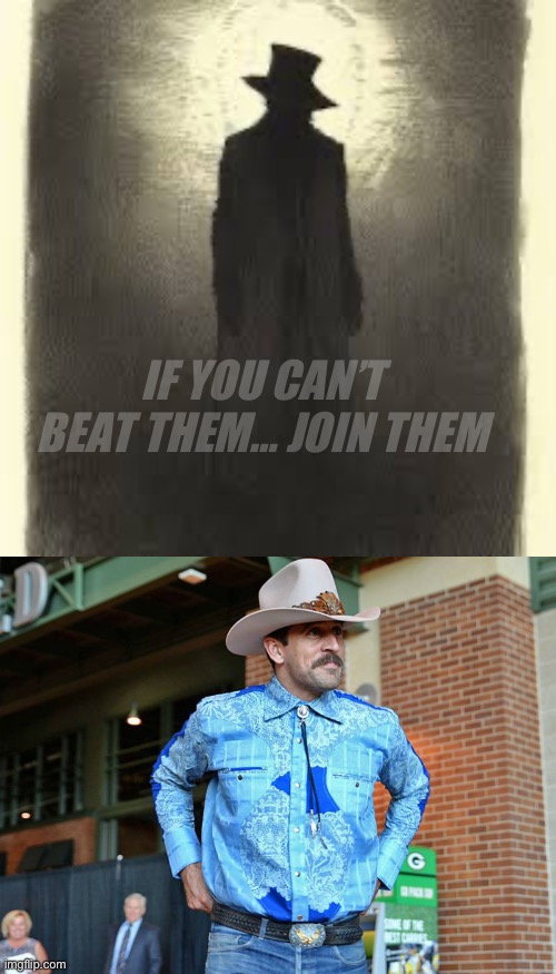 Winning | IF YOU CAN’T BEAT THEM… JOIN THEM | image tagged in football | made w/ Imgflip meme maker