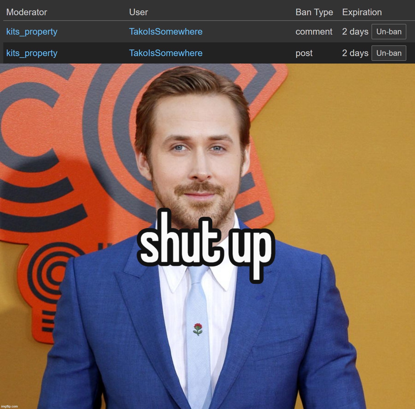 banned for causing drama and encouraging death. (NAT SEASON 2?!?!?!?!) | made w/ Imgflip meme maker