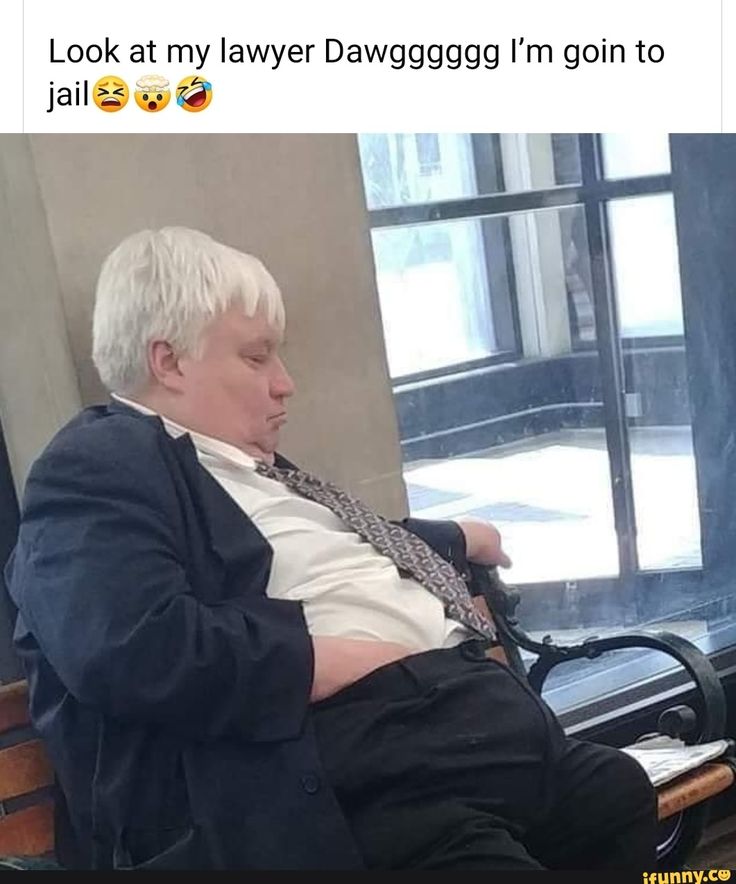 High Quality Look at my lawyer dawg I'm goin to jail Blank Meme Template