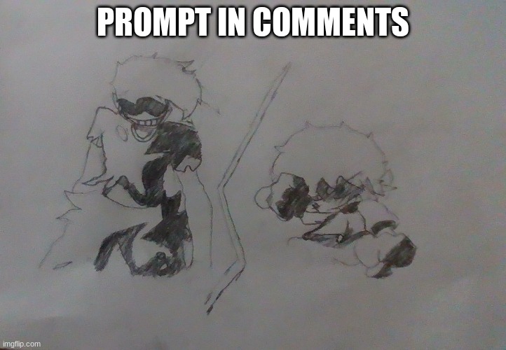 prompt in comments | PROMPT IN COMMENTS | image tagged in me lol | made w/ Imgflip meme maker