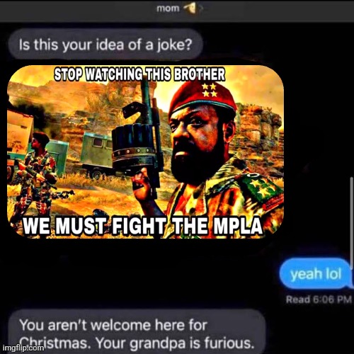 is this your idea of a joke? | made w/ Imgflip meme maker