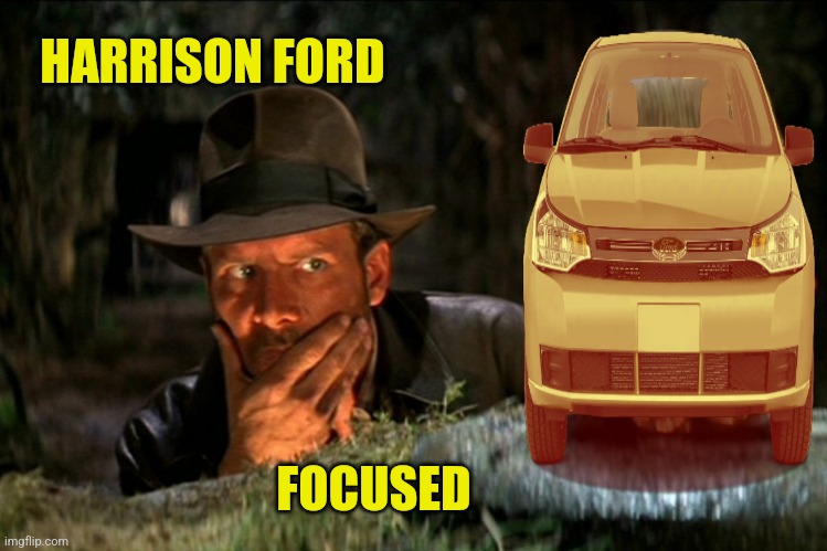 HARRISON FORD FOCUSED | made w/ Imgflip meme maker