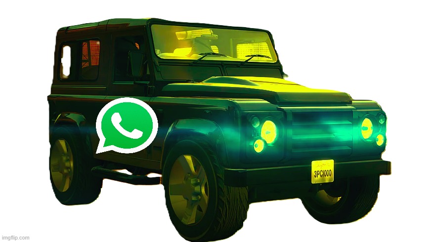 whatsapp land rover | image tagged in whatsapp land rover | made w/ Imgflip meme maker