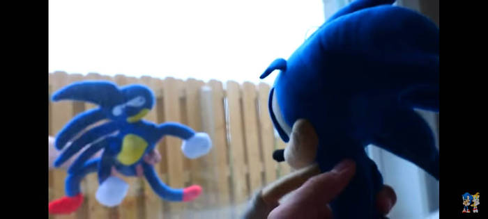 Sonic and sanic Blank Meme Template