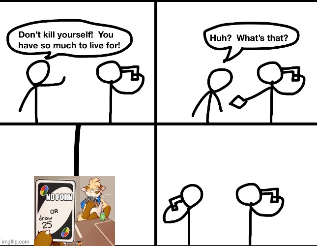 Convinced suicide comic | image tagged in convinced suicide comic | made w/ Imgflip meme maker