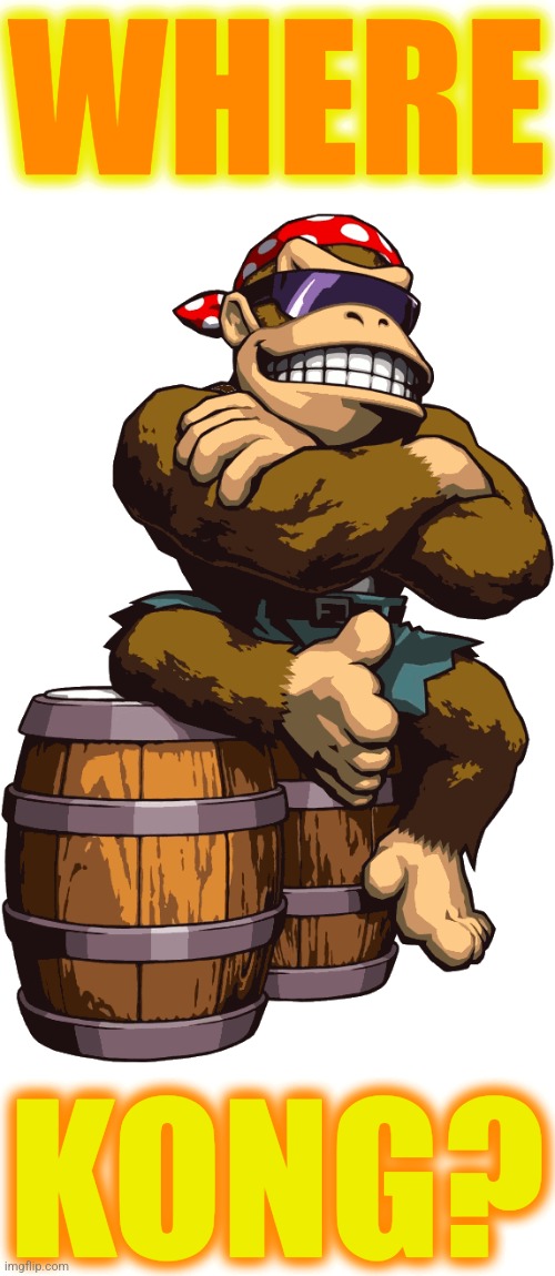 SurlyKong | WHERE KONG? | image tagged in surlykong | made w/ Imgflip meme maker