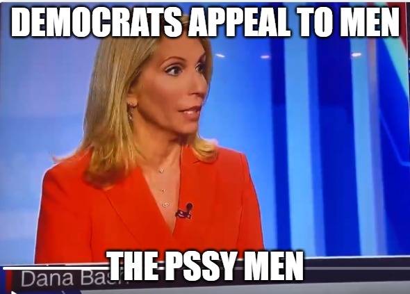 Dana Bash tells the trush. By accident. | DEMOCRATS APPEAL TO MEN; THE PSSY MEN | image tagged in dana bash | made w/ Imgflip meme maker