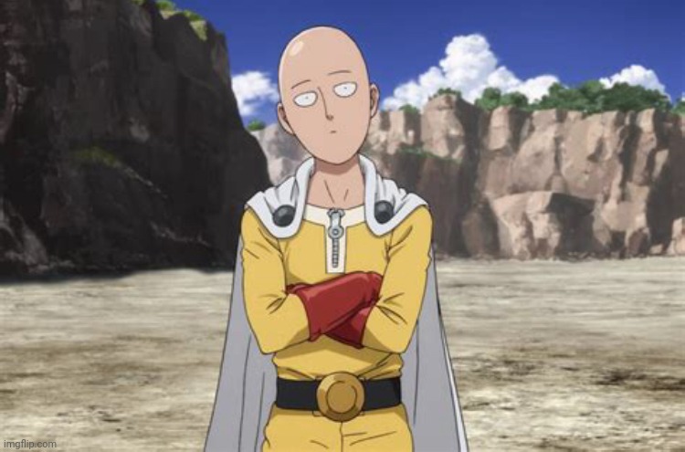 one punch man | image tagged in one punch man | made w/ Imgflip meme maker