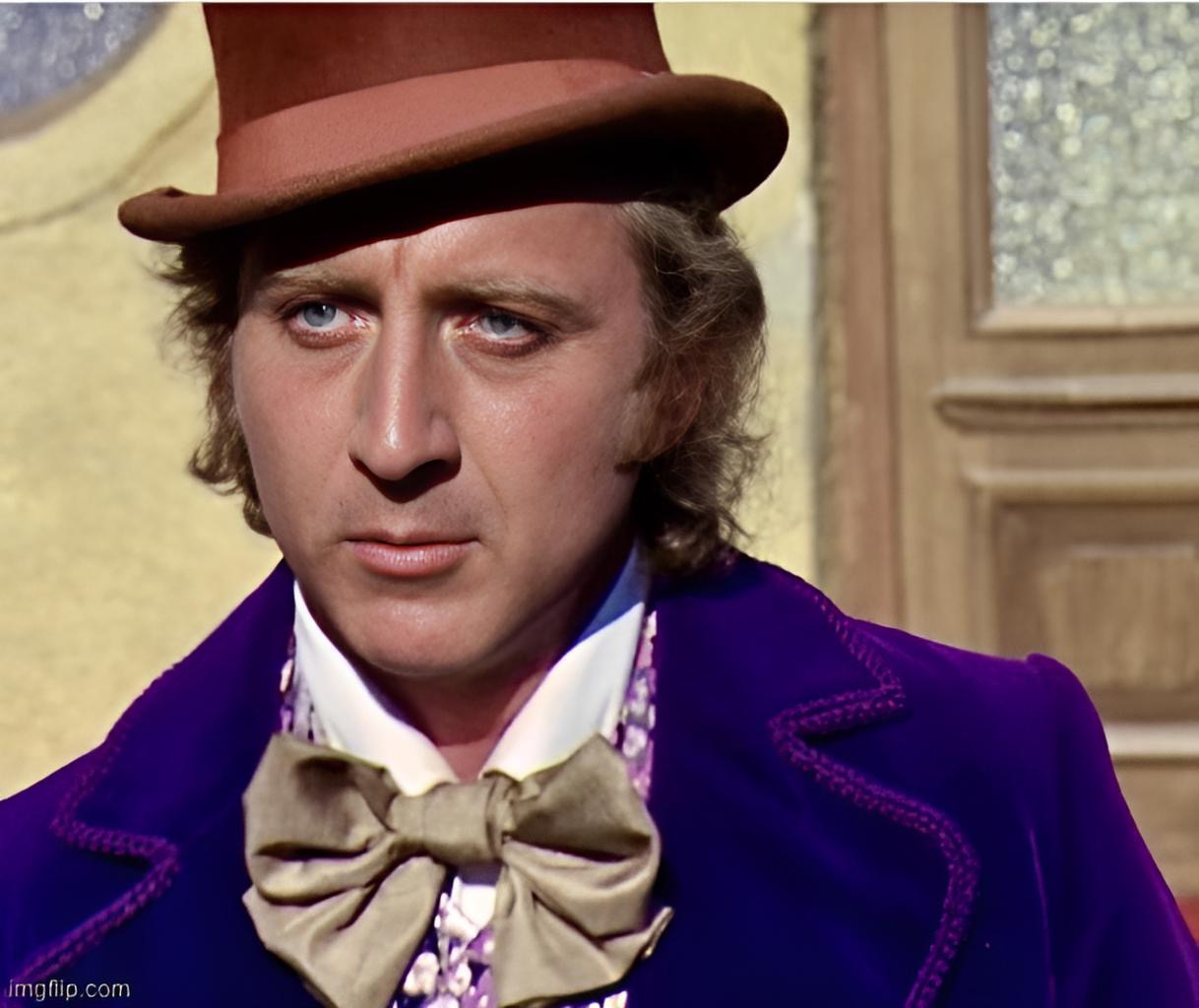 High Quality Willie Wonka Blank Meme Template