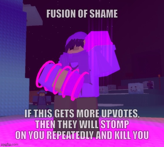 Fusion Of Shame | image tagged in fusion of shame | made w/ Imgflip meme maker