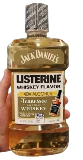 Listerine Whisky Blank Meme Template